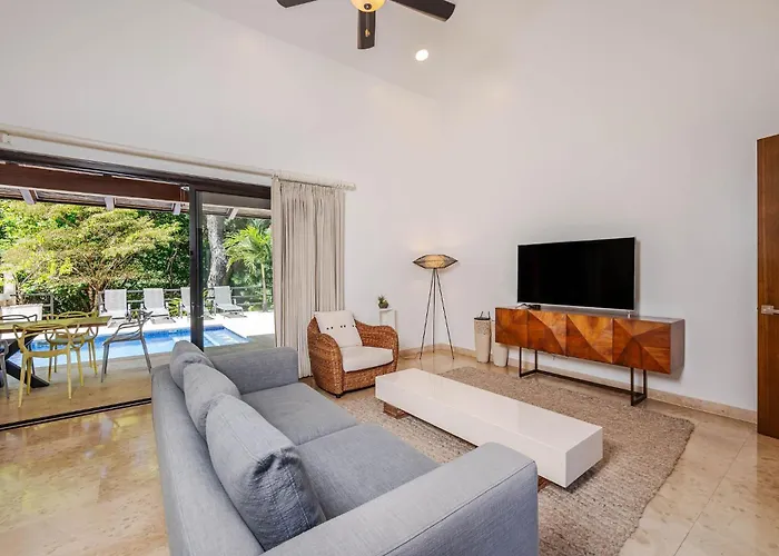 Private Pool Luxury Modern House - Free Golf Cart - Llama Del Bosque - Reserva Conchal Golf *